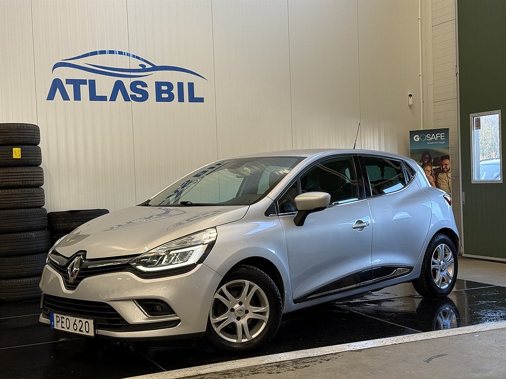 Renault Clio 0.9 TCe Manuell 90hk Intens|Navi|SoV|Ny servad|