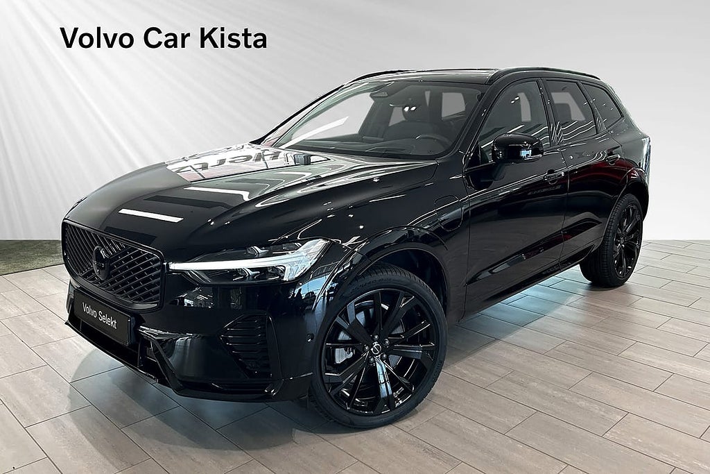 Volvo XC60 T6 Plus Black Nordic Edition Läder H/K