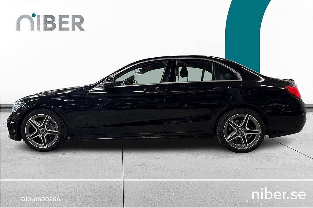 Mercedes-Benz C 200d AMG, Adv. paket, Bränslevärmare, Sportstolar, Navi, Kamera