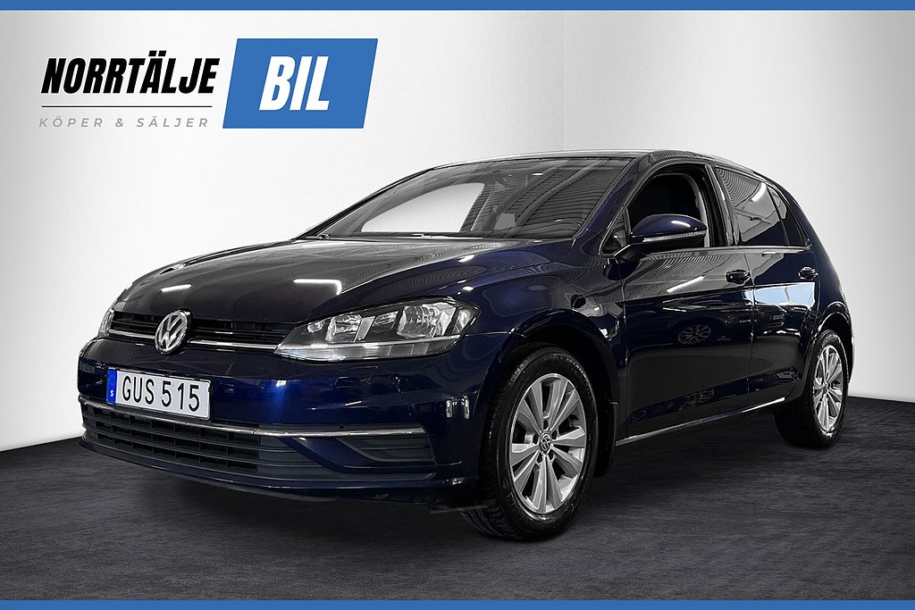 Volkswagen Golf 1.6 116 HK TDI BASE D-VÄRM CARPLAY NYSERV NYBES 