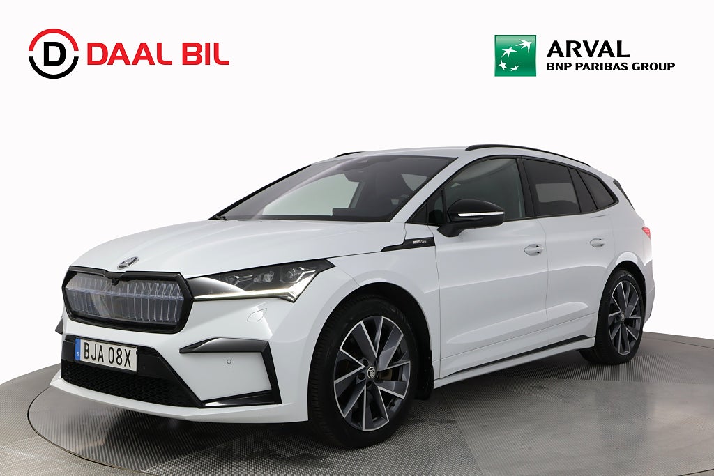 Skoda Enyaq iV 80 204HK 82kWh SPORT-LINE DRAG B-KAMERA NFC VÄRMARE NAV