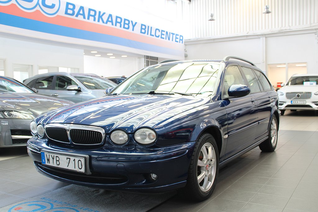 Jaguar X-Type Kombi 2.1 V6 Skinn Nybesiktigad