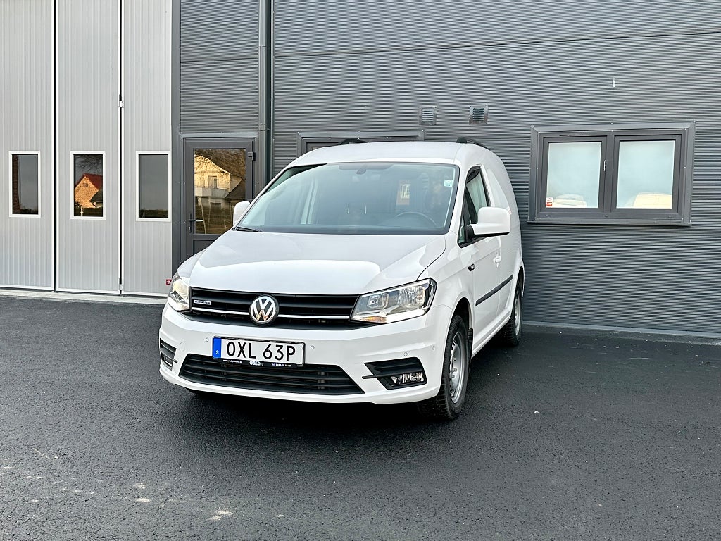 Volkswagen Caddy Van 1.4 TGI 110hk BlueMotion, Parkassistans, Dragkrok, 1 ägare