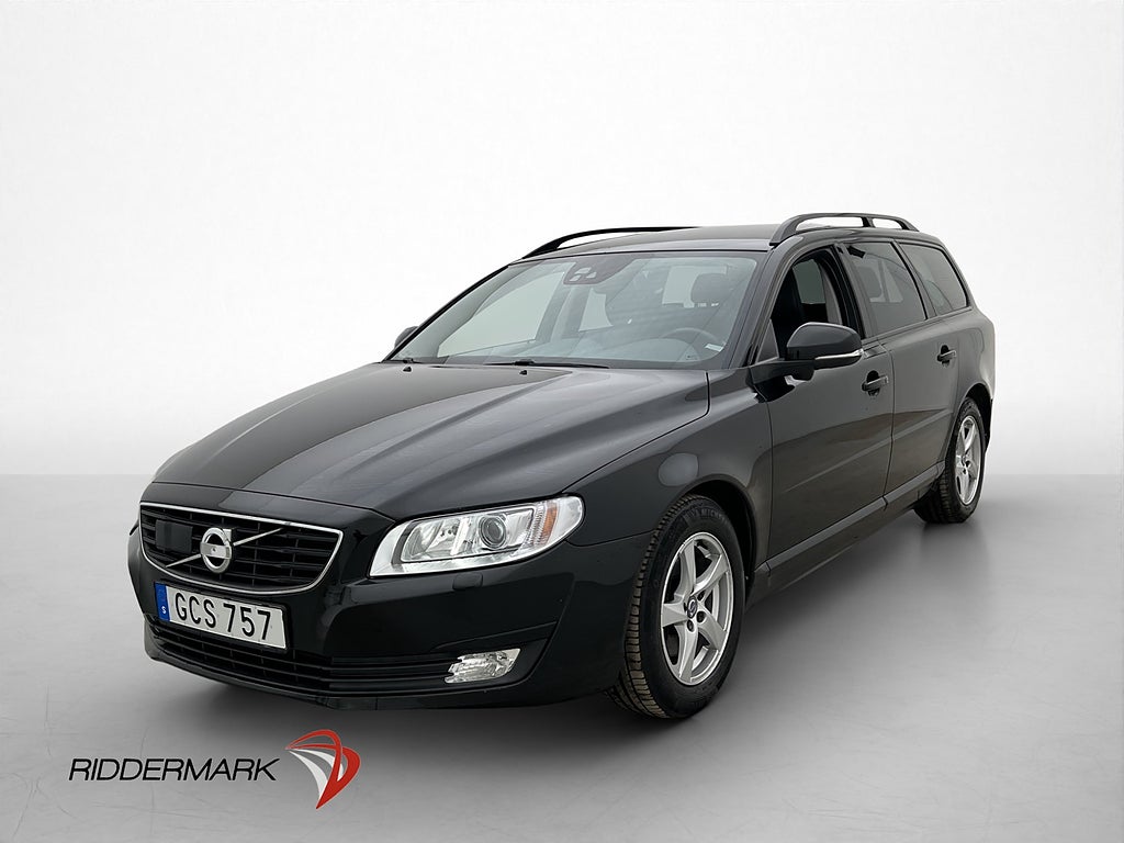 Volvo V70 D3 Classic Dynamic VOC Skinn Elstol BLIS Dragkrok