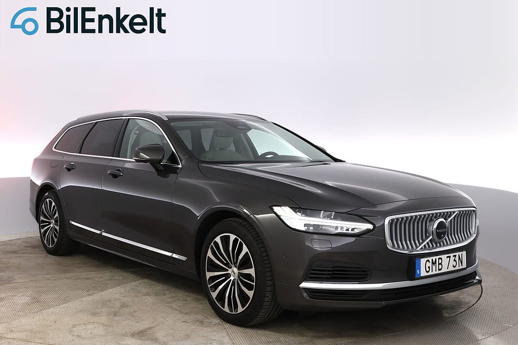 Volvo V90 Recharge T6 AWD Core Bright 360* H&K Läder