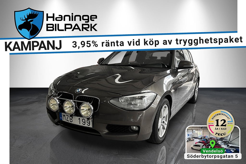BMW 118d 5-dr Steptronic / SUPERDEAL 3.95% / DRAG / PDC/KAMKEDJA