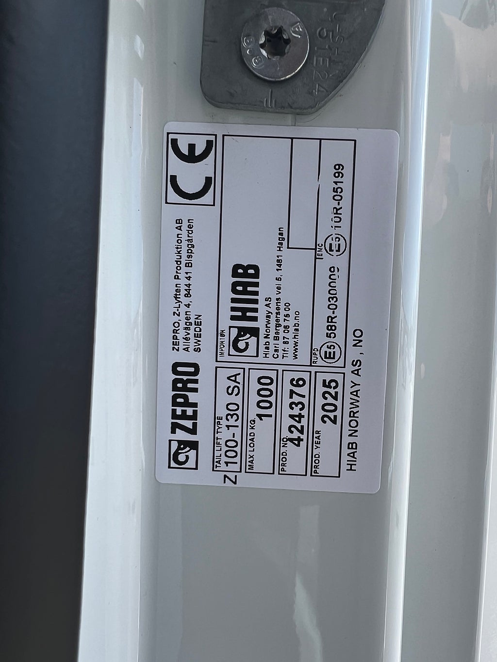 Iveco Daily 72C14E AirPro Skåpbil med Z-Lift, ELBIL