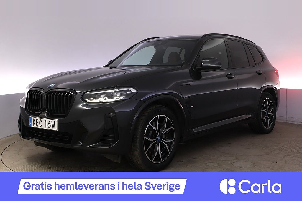 BMW X3 xDrive30e M-Sport Drag Farthållare Navi HiFi Värmare