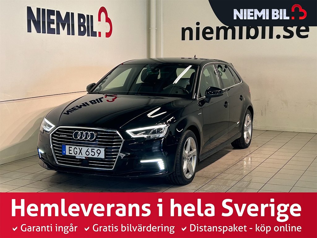 Audi A3 Sportback e-Tron 1.4 TFSI Farthållare Psens S/V-hjul