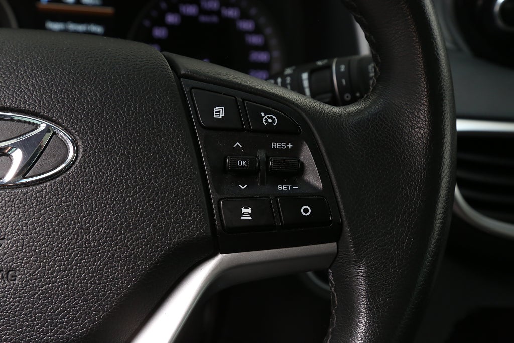 Hyundai Tucson 2,0 CRDi 185hk Premium AWD Pano Skinn KRELL Dragkrok 2019