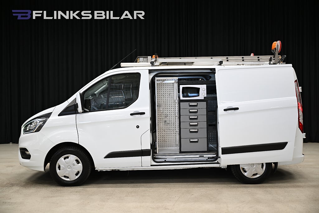 Ford transit Custom 130HK Servicebil|Dubbeldörr|Inredd|