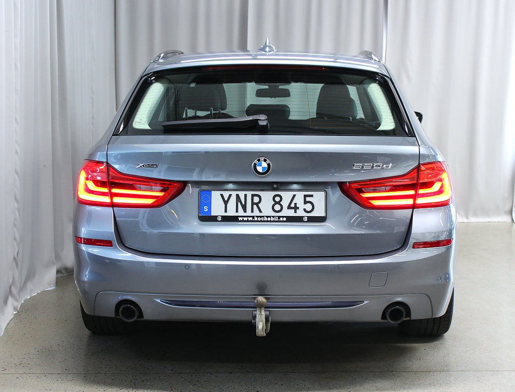 BMW 520d xDrive 190HK, Drag, Värmare, Sport line, Skinn, B-Kamer