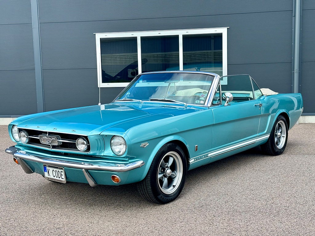 Ford Mustang Cabriolet 4.7 GT V8 K-code Unik extremt ovanlig 