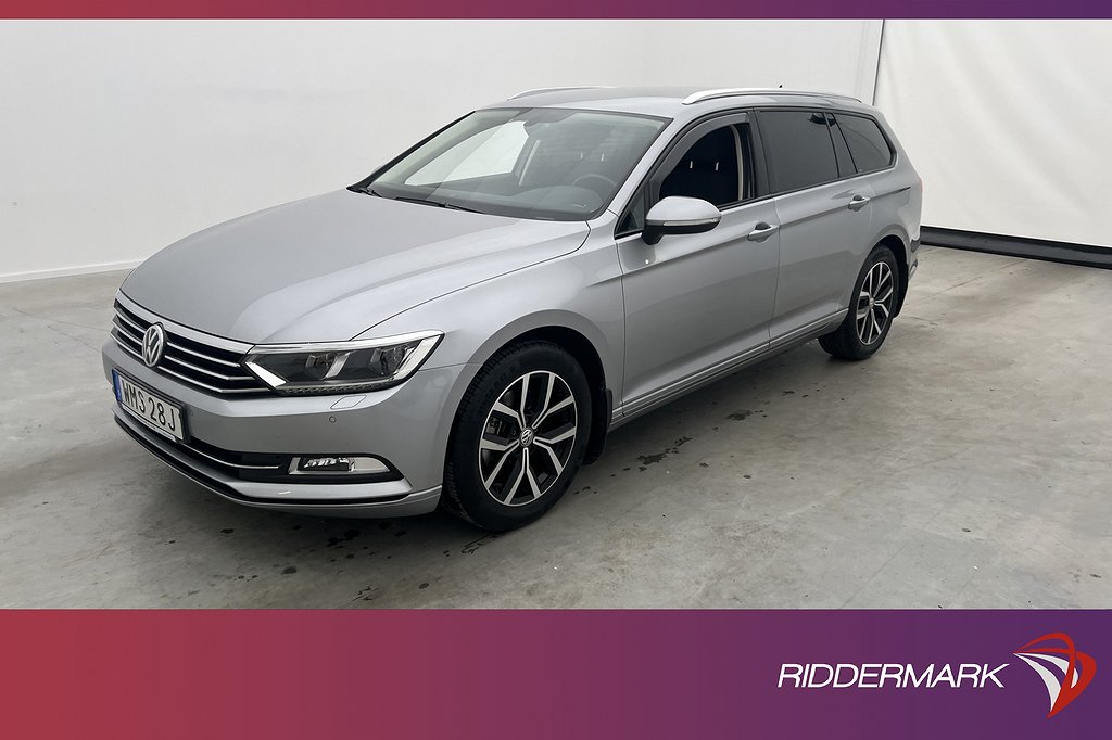 Volkswagen Passat 1.5 TSI 150hk Cockpit Kamera Rattvärme