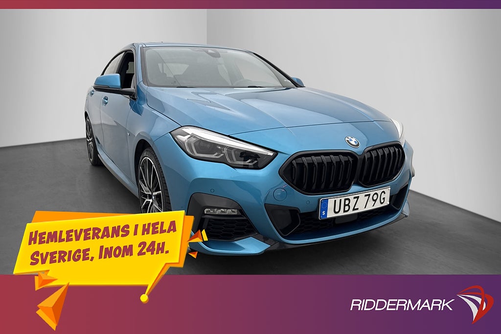BMW 218 i Gran Coupe 140hk M Sport Panorama HiFi Rattvärme
