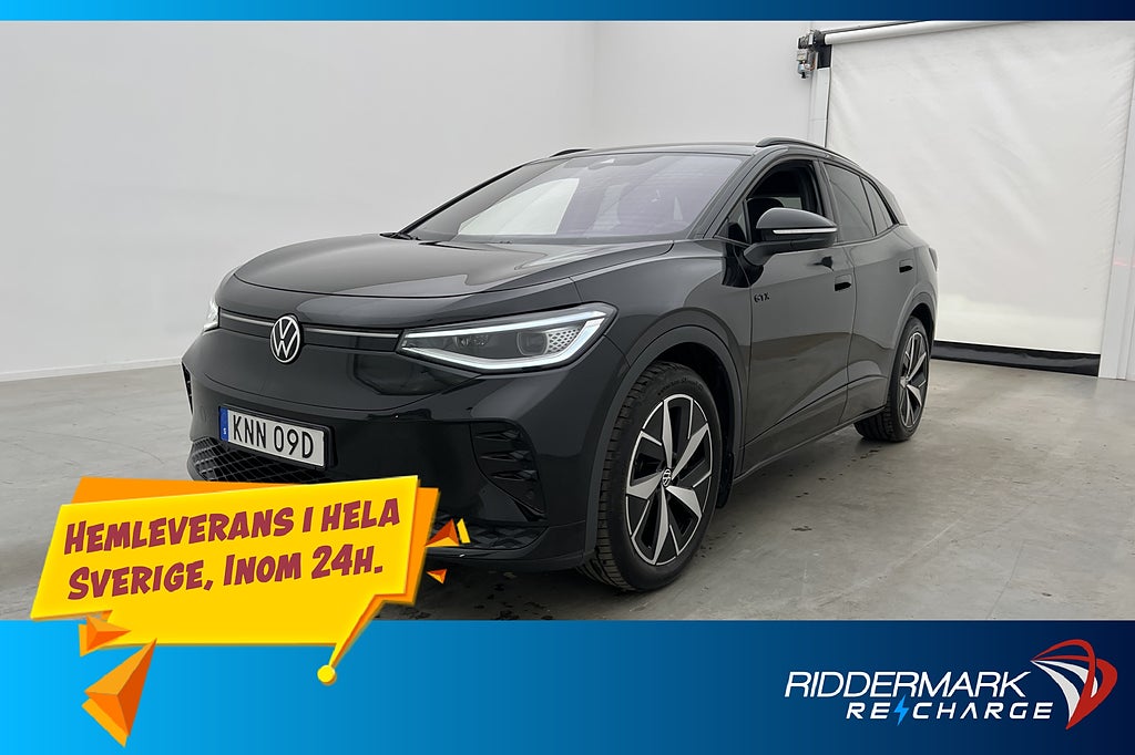 Volkswagen ID.4 299hk AWD GTX Värmare CarPlay MOMS