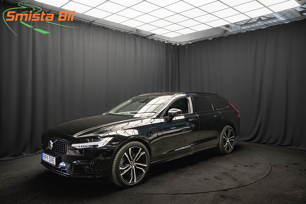 Volvo V90 Recharge T8 AWD ULTIMATE POLESTAR B&W PANO LUFT MOMS