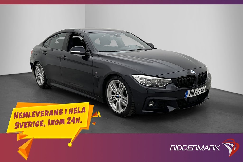 BMW 428 I Gran Coupé 245hk M Sport M-Värm Sensorer Navi HUD