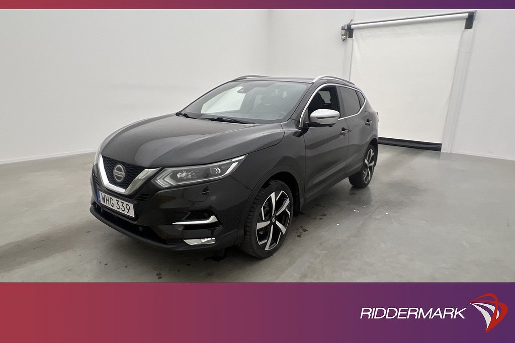 Nissan Qashqai DIG-T 115hk Tekna+ Pano BOSE Värm 360° Skinn