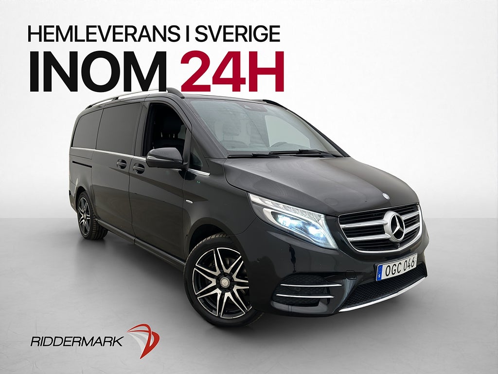 Mercedes-Benz V 250 d 4MATIC AMG Värm Drag 360° El-Dörr Burm