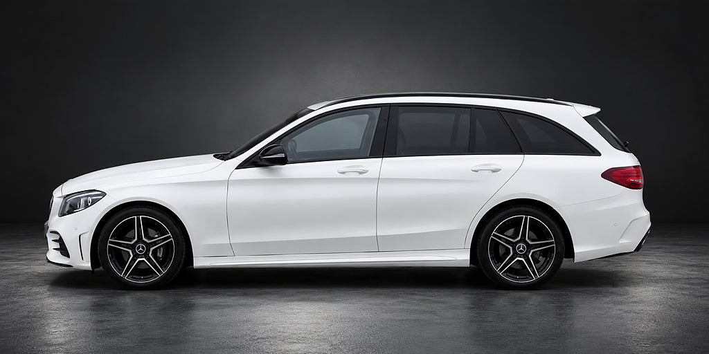 Mercedes-Benz C220 d Automat/ Amg / Drag/ Night package/Bränslevärmare/