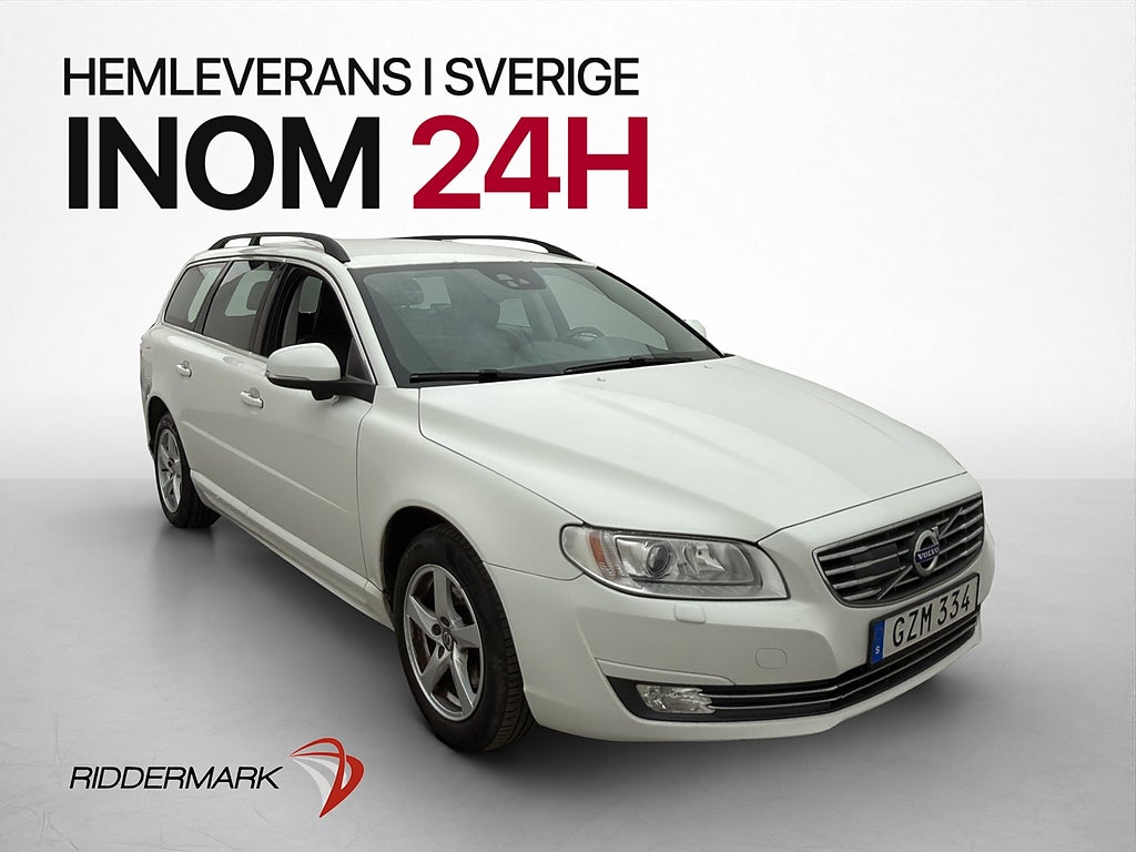 Volvo V70 D3 Momentum VOC Värmare Rattvärme Adaptiv-Fart