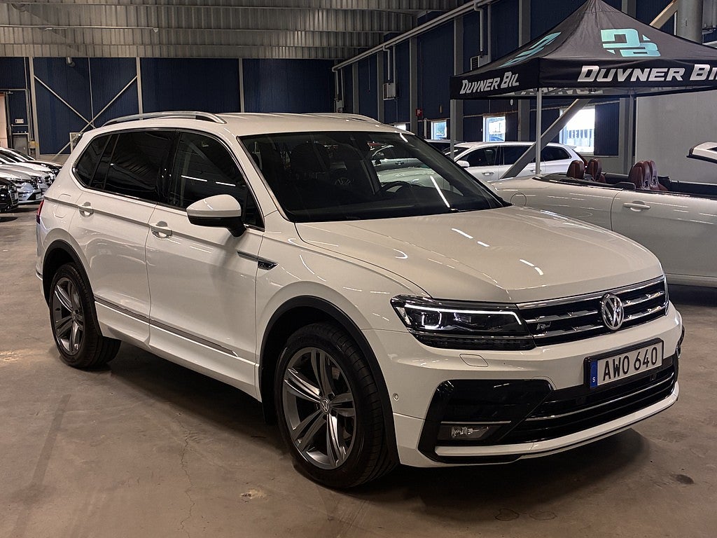 Volkswagen Tiguan Allspace 7-sits 2.0TDI 4M R-Line | Rattvärme | Drag | Värmare 