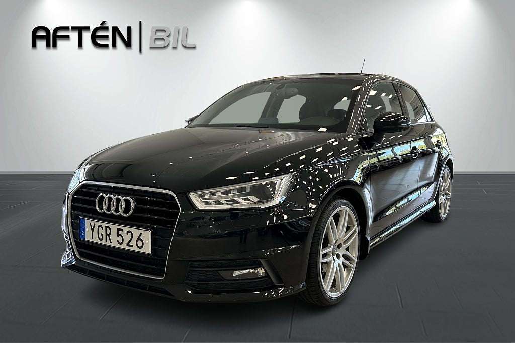Audi A1 Sportback 1.0 TFSI S Tronic S line-exteriörpaket