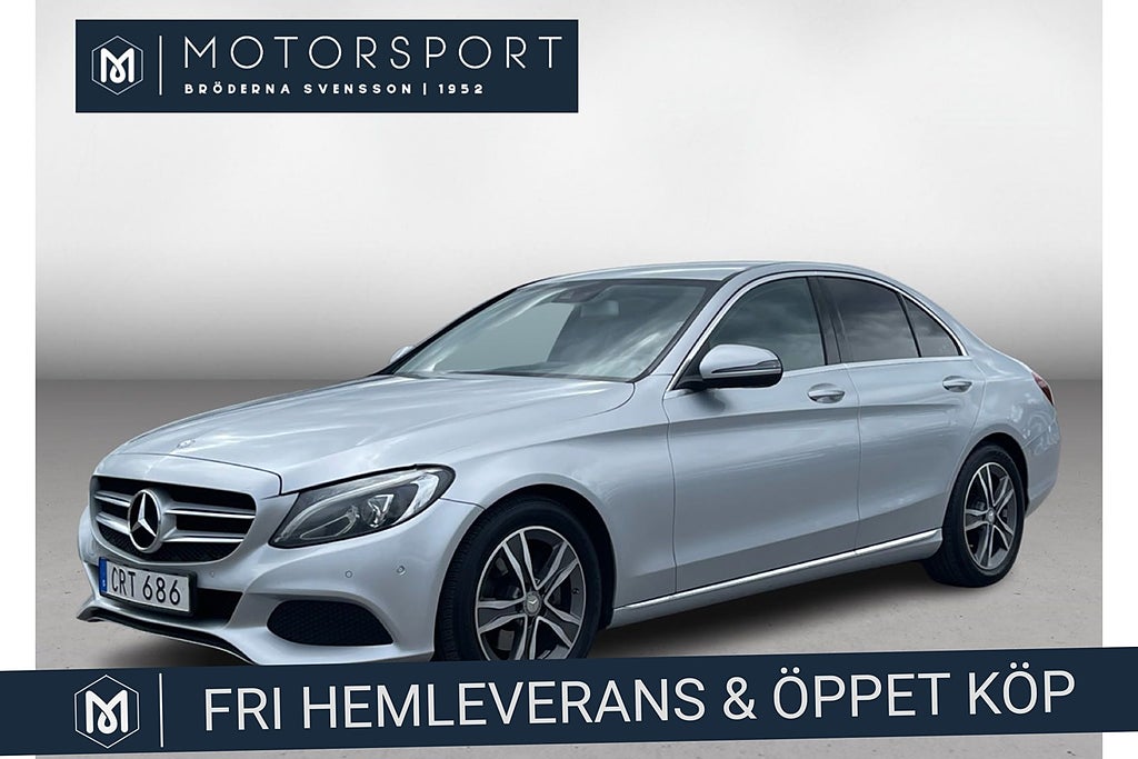 Mercedes-Benz C 220 d Aut P-sensorer Navigation Backkamera