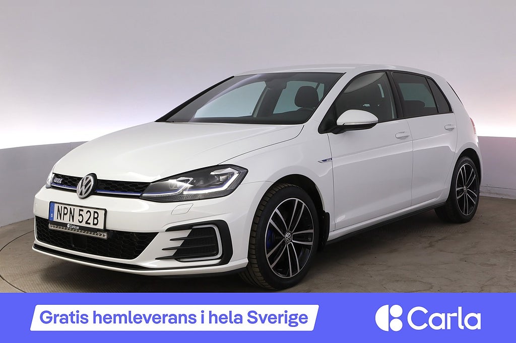 Volkswagen Golf GTE Drag Cockpit Kamera Värmare AdapFarth