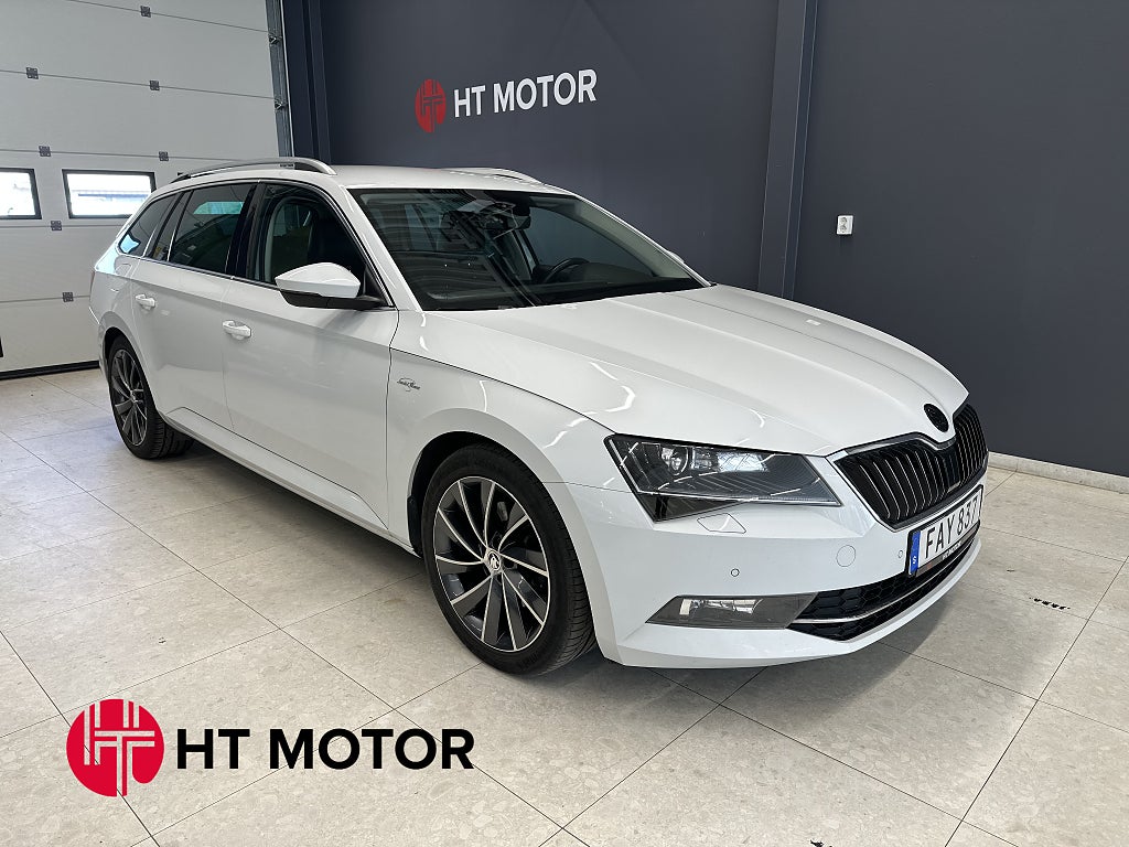 Skoda Superb Kombi 2.0 TDI 4x4 L&K/B-Kamera/Värm/Drag/Läder/Canton