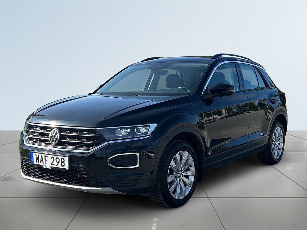 Volkswagen T-Roc 1.0 116hk Base Motorvärmare Kamera Rattvärm CarPlay S&V