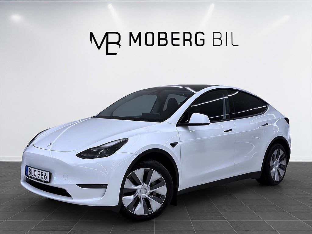Tesla Model Y Long Range 514hk Helg på Moberg! Pano Läder B-Kamera