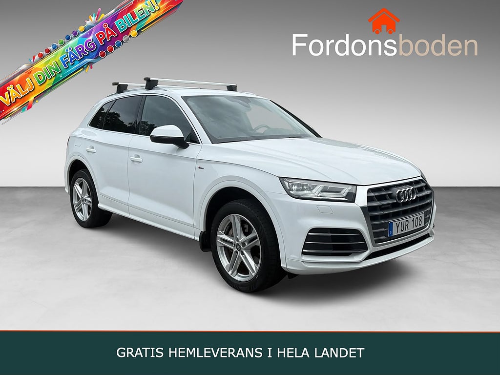 Audi Q5 2.0 TDI quattro S Tronic S line Drag Carplay 2 St Ägare