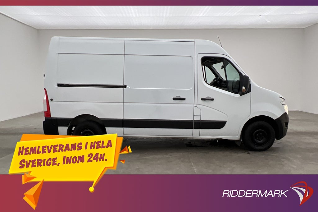 Nissan nv400 L2H2 2.3dCi Värmare Dragkrok 3-Sits B-Kamera