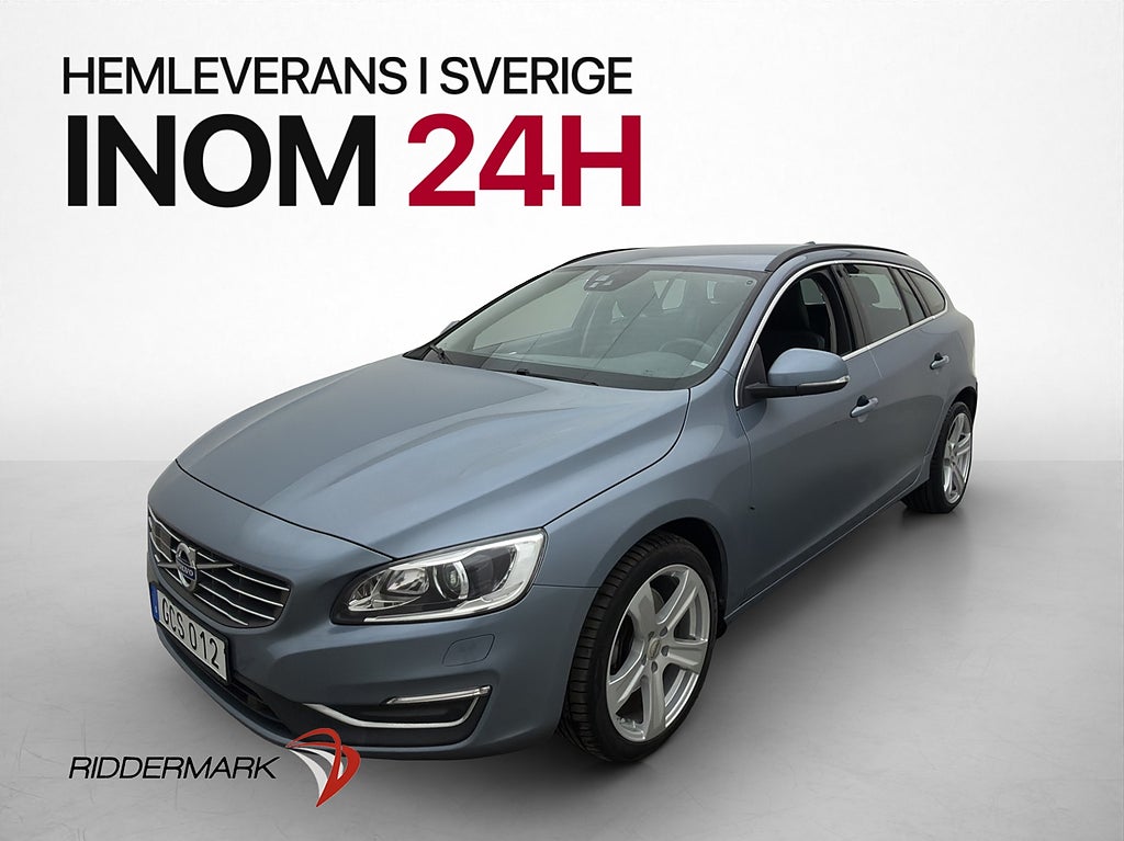 Volvo V60 D4 AWD Classic Värmare VOC Navi P-Sensorer Drag