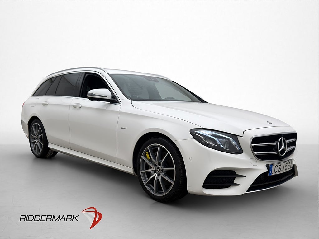 Mercedes-Benz E 220 T d 4M AMG Wide Värm 360° Drag Ambient