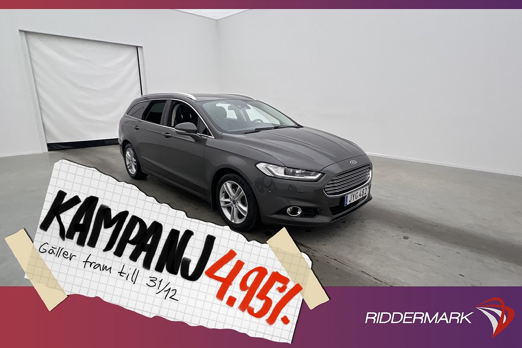 Ford Mondeo Kombi AWD 180hk Business Kamera 4,95% Ränta