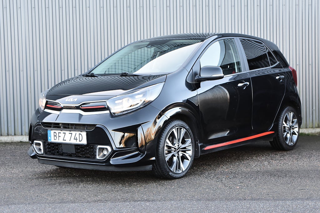 Kia Picanto 1.0 T-GDI GT-Line / Läder / Kamera / Navigation 