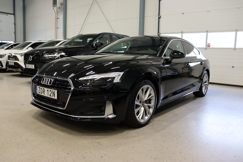 Audi A5 Sportback 45 quattro Drag B-Värm Cockpit 265hk