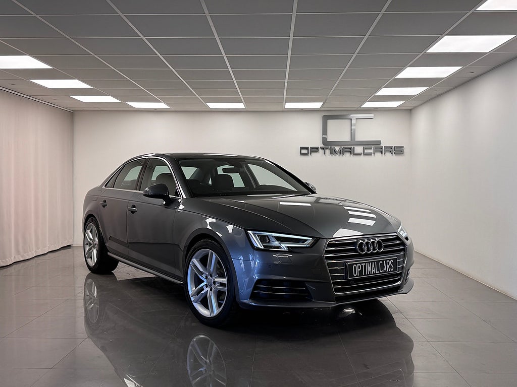 Audi A4 Sedan 2.0TDi S-Tronic Sportpaket Drag Svensksåld