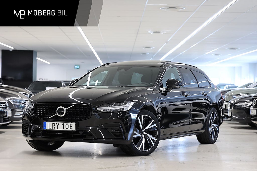 Volvo V90 Recharge T8 AWD 456hk R-Design H/K Pano HUD Drag