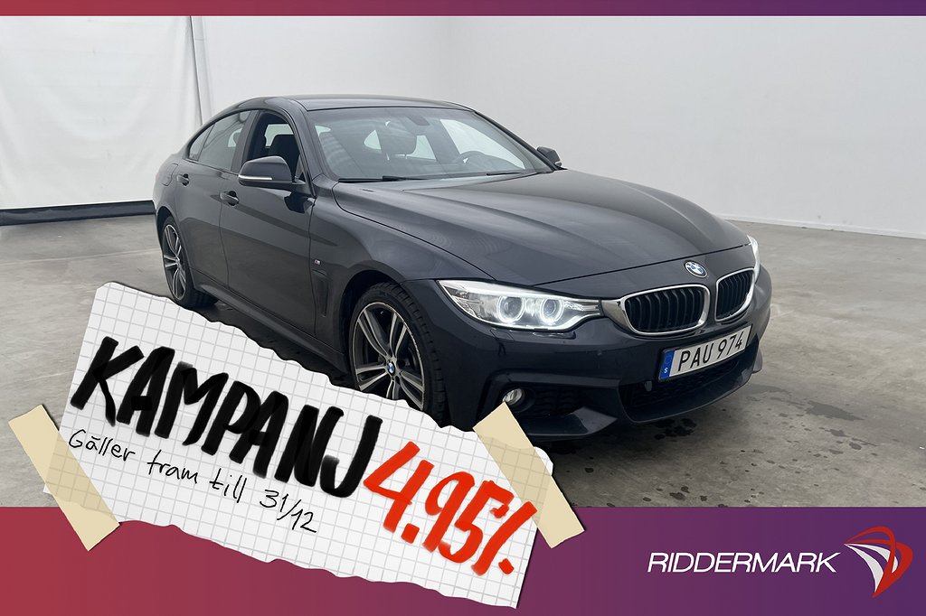 BMW 440 i xDrive Gran Coupé 326hk M Sport M&K-Vä 4,95% Ränta