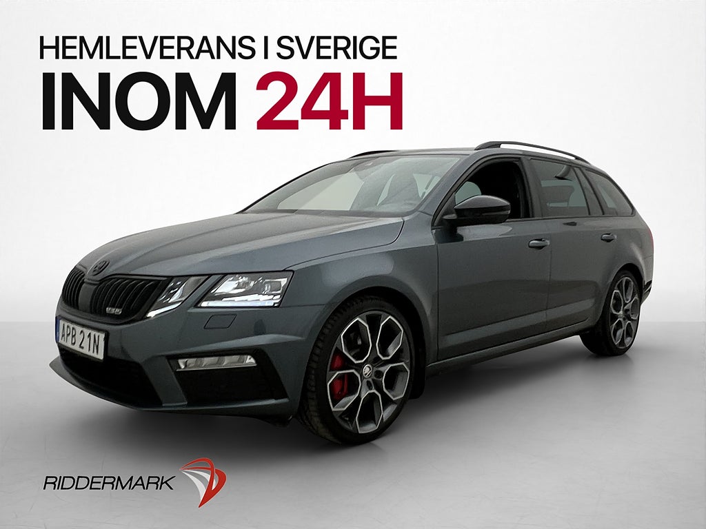 Skoda Octavia RS 245hk Värmare Canton Cockpit Kamera