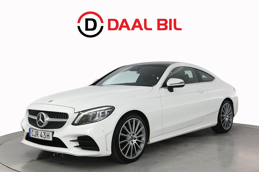 Mercedes-Benz C 220 d 4M COUPÉ 194HK AMG-LINE PANO VÄRMARE B-KAMERA NFC