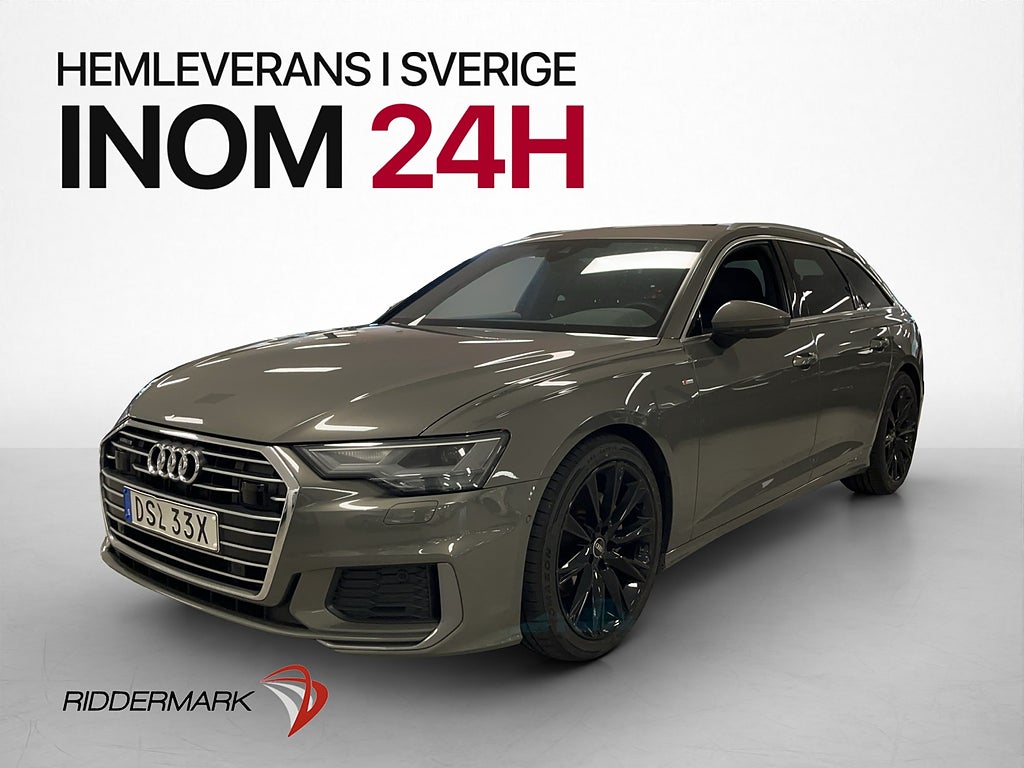 Audi A6 40 TDI Q S-Line Cockpit Navi Värmare Kamera Drag