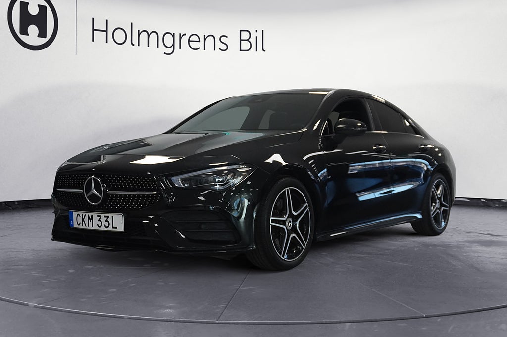Mercedes-Benz CLA 200 d D AMG Premiumpaket Pano Burmester Värmare | Ränta 4,99%