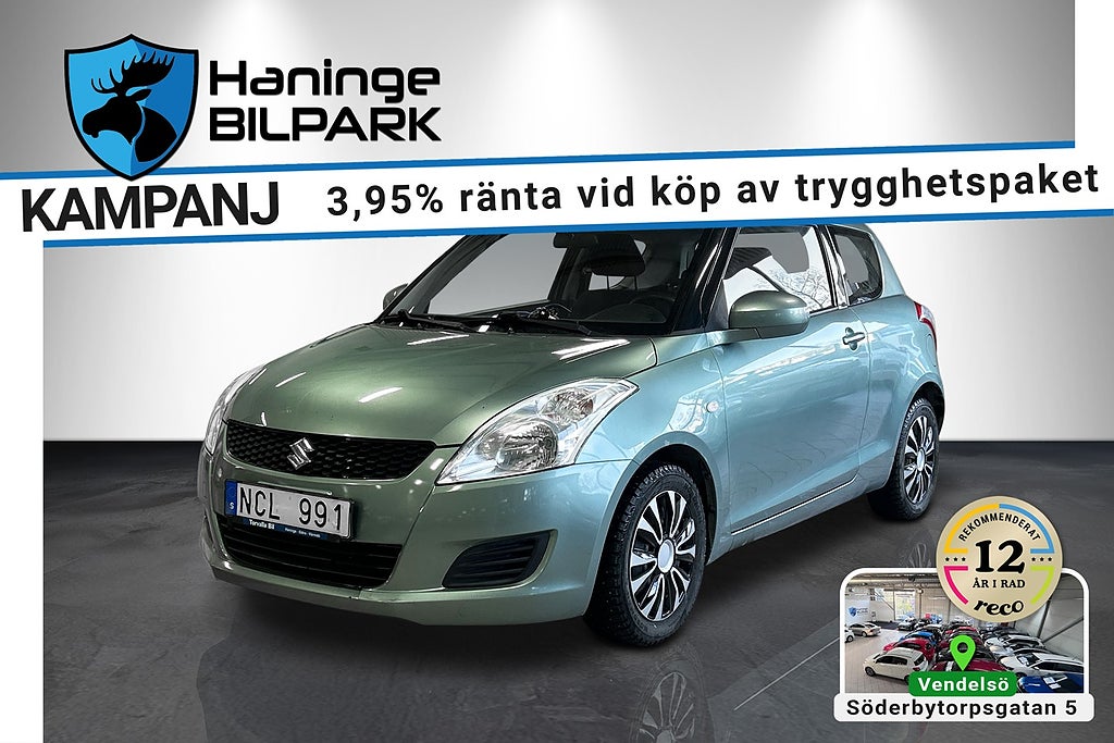 Suzuki Swift 1.2 16V VVT/KAMKEDJA/SUPERDEAL 3.95%/