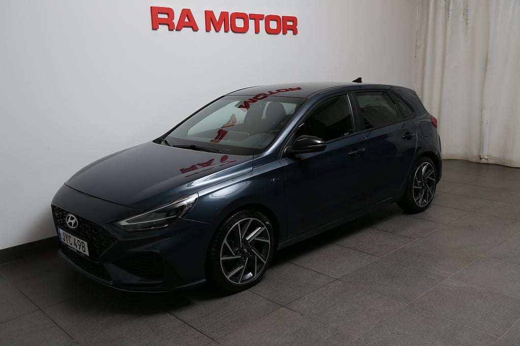 Hyundai i30 1,5 T-GDI 48V MHEV 159hk N-Line Aut Teknikpaket 2021