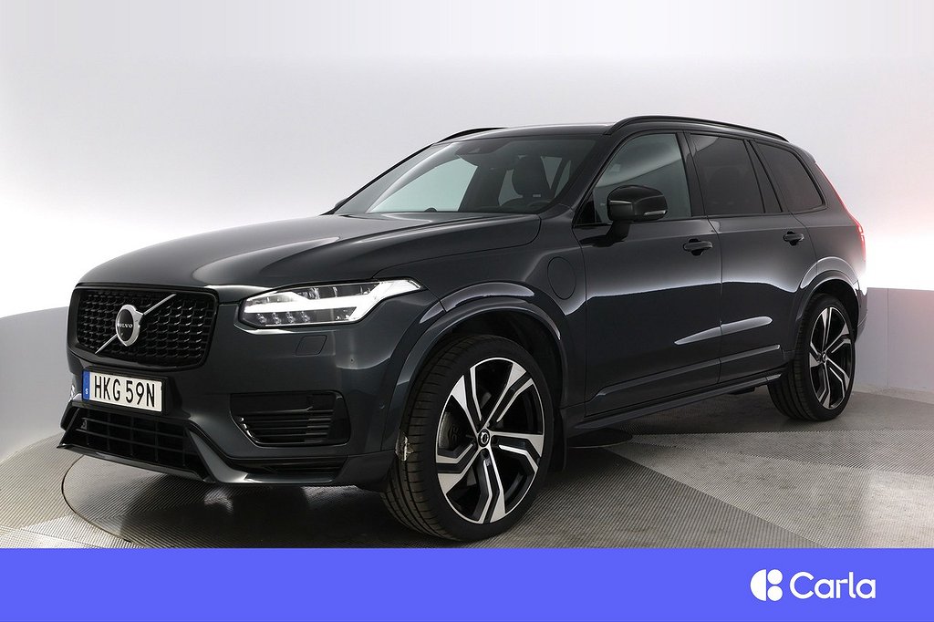 Volvo XC90 Recharge T8 AWD R-Design Pano B&W 360 Drag V-Hjul